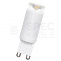 Żarówka ceramiczna LED G9 230V 2,5W 210lm 6000K barwa CW biała zimna SPECTRUM LED