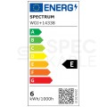 Żarówka filamentowa LED COG E27 230V 6W 760lm 4000K barwa NW biała neutralna SPECTRUM LED