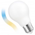 Żarówka filamentowa LED E27 230V 5W biała mleczna CCT+DIMM 560lm Sterowana WiFi