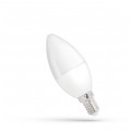 Żarówka LED E14 230V 6W 500lm 4000K ściemnialna Świecowa biała neutralna spectrum LED
