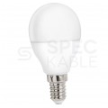 Żarówka LED E14 230V 8W 620lm 3000K kula barwa WW biała ciepła SPECTRUM LED