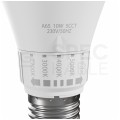 Żarówka LED E27 230V 10W 1100lm zmiennna barwa od 2700K do 6500K kula SPECTRUM LED