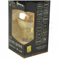 Żarówka LED E27 230V 2W 270lm 2700-3200K Gold Retro Shine kula barwa WW biała ciepła SPECTRUM LED