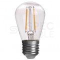 Żarówka LED E27 230V 2W 60lm 2700K 10x do girland kula barwa WW biała ciepła MASTER LED