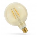 Żarówka LED E27 230V 2W Globe COG Gold ciepła