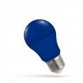 Żarówka LED E27 230V 4,9W GLS niebieska