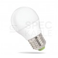Żarówka LED E27 230V 6W 500lm 4000K ściemnialna kulka biała barwa NW biała neutralna SPECTRUM LED [Komplet 6szt]