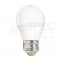 Żarówka LED E27 230V 6W 500lm 4000K ściemnialna kulka biała barwa NW biała neutralna SPECTRUM LED [Komplet 6szt]