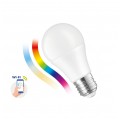 Żarówka LED Smart E27 230V 5W 520lm CCT/RGB ściemnialna Kulka sterowana WIFI i Bluetooth spectrum LED