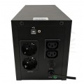 Zasilacz awaryjny UPS 1200W / 2000VAS AVR + 2x akumulator 9Ah AVIZIO Power