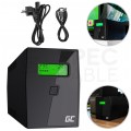 Zasilacz awaryjny UPS Power Proof 360W / 600VA AVR + akumulator AGM 7Ah Green Cell