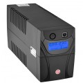 Zasilacz awaryjny UPS PowerBox 600W / 1200VA AVR + 2x akumulator 7Ah GT