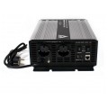 Zasilacz awaryjny UPS przetwornica SINUS 12V/230V AVR 1000W / 2000W 10A AZO Digital