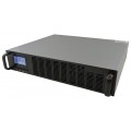 Zasilacz awaryjny UPS RACK 19" 2U 2400W / 3000VA On-Line + 6x akumulator 7Ah AVIZIO Power