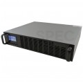 Zasilacz awaryjny UPS RACK 19" 2U 800W / 1000VA On-Line + 2x akumulator 7Ah AVIZIO Power