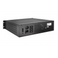 Zasilacz awaryjny UPS RACK 19" 3U PowerBox 720W / 1200VA AVR + 2 akumulatory AGM 7Ah GT