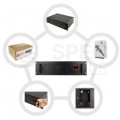 Zasilacz awaryjny UPS RACK 19" 3U PowerBox 720W / 1200VA AVR + 2 akumulatory AGM 7Ah GT