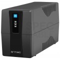 Zasilacz awaryjny UPS TOWER 390W / 650VA 1x7 Ah H/650E/LED/V2 HOME ARMAC