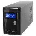 Zasilacz awaryjny UPS TOWER 480W / 850VA 1x9 Ah O/850E/LCD FR ARMAC