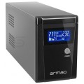 Zasilacz awaryjny UPS TOWER 480W /850VA 1x9 Ah O/850F/LCD OFFICE ARMAC