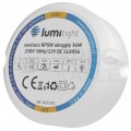 Zasilacz do puszki instalacyjnej, IP67, średnica 55mm, głębokość 22mm ,12V 3A 36W uniwersalny Lumilight