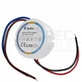Zasilacz do puszki instalacyjnej, IP67, średnica 55mm, głębokość 22mm ,12V 5A 60W uniwersalny Lumilight