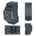 Zasilacz na szynę DIN 15V 2A 30W uniwersalny SLIM (2-modułowy) HDR Mean Well