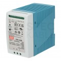 Zasilacz na szynę DIN 27,6V 3,5A 100W uniwersalny buforowy DRC Mean Well z wyjściem do ładowania akumulatora