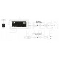 Zasilacz wtyczkowy desktop 12V 5A 60W uniwersalny DC 2,1/5,5 MW Power