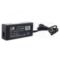 Zasilacz wtyczkowy desktop 12V 5A 60W uniwersalny DC 2,1/5,5 MW Power