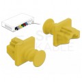 Zaślepka do gniazda RJ45 8P8C żółta