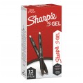 Zestaw 12 Długopisów żelowych Sharpie S-GEL czarnych (końcówka 0,7mm)