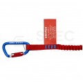Zestaw 2 karabińczyków TT z kołkami zabezpieczającymi KNIPEX 00 50 03 T BK