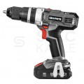 Zestaw 2 narzędzi akumulatorowych 18V szlifierka kątowa 125mm (58GE130) i wiertarko-wkrętarka z udarem (58G010) bez akumulatora ENERGY+ GRAPHITE 58GS001