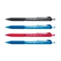 Zestaw 4 Długopisów automatycznych PaperMate InkJoy 300RT MIX kolorów [czarny, niebieski, czerwony] (końcówka 1,0mm)