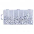 Zestaw bezpieczników rurkowych (szklanych) WTA-F 6x30mm (250V AC) 5-30A Kraft&Dele 120szt