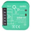 Zestaw bezprzewodowego sterowania roletami sterownik WiFi Zamel Supla + przycisk sterowania roletami biały SIMON 54