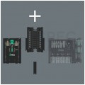 Zestaw bitów 21szt "Tool-Check Modular Micro" WERA