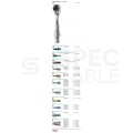 Zestaw bitów 40szt "Tool-Check Combi" + szczypce nastawne Cobra 87 01 125 WERA