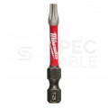 Zestaw bitów udarowych 10szt. breloczek z karabińczykiem Shockwave Impact Duty MILWAUKEE