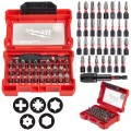 Zestaw bitów udarowych 32szt. z uchwytem SHOCKWAVE 1/4'' Hex 73mm w kasecie Shockwave Impact Duty MILWAUKEE