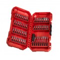 Zestaw bitów udarowych 56szt. z uchwytem do bitów w kasecie Shockwave Impact Duty MILWAUKEE