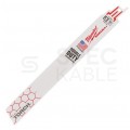 Zestaw brzeszczotów do piły szablastej 12 sztuk: 11x do metalu + 1x do żeliwa + Box Sawzall PERFECT MATCH MILWAUKEE