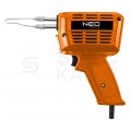 Zestaw do lutowania: lutownica transformatorowa 150W 400°C + akcesoria (pasta lutownicza, lut cynowy, końcówki groty lutownicze 2szt) w walizce NEO 19-151