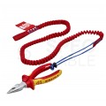 Zestaw do zabezpieczania narzędzi Komplet 6 elementów (linka + paski mocujące + karabinczyki) KNIPEX 00 50 04 T BK