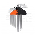 Zestaw kluczy imbusowych Torx T10-T50 9szt. Kraft&Dele