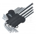 Zestaw kluczy imbusowych Torx T10-T50 z magnesem 9szt. NEO 09-526