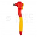 Zestaw kluczy nasadowych z grzechotką 1/2" 8 elementów 1000V 01-307 NEO w walizce