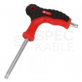 Zestaw kluczy TORX typ T 10 szt. (T9-T50) + stojak MAR-POL