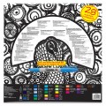 Zestaw markerów permanentnych Sharpie "Peacock" 28 kolorów (20x Fine 1,0mm + 8x Ultra Fine 0,5mm) + GRATIS Piórnik do kolorowania